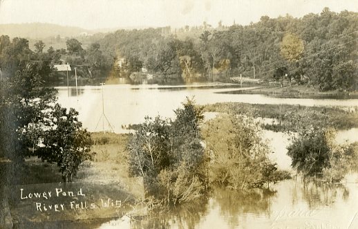 The Lower pond, River Falls
