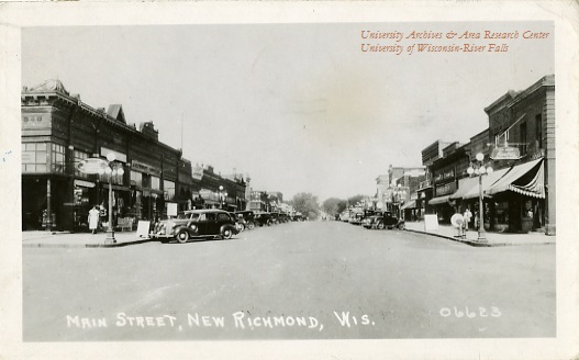 Main Street, New Richmond, ca. 1939