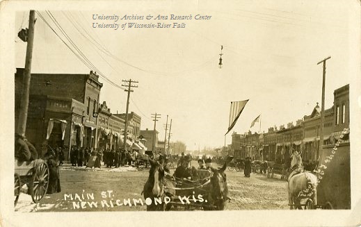 Main Street, New Richmond, ca. 1919