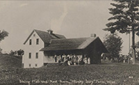 "Hunky Dory" Farm, dining hall, ca. 1915.