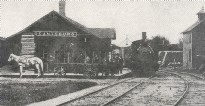 Grantsburg train depot
