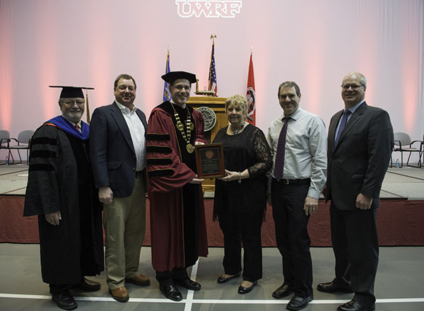 Fall 2014 Commencement Service Award