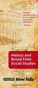 History and Broad Field Social Studies brochure