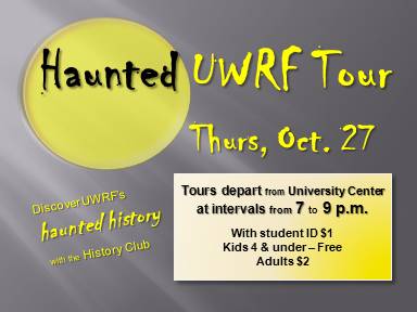 Haunted UWRF Tours poster
