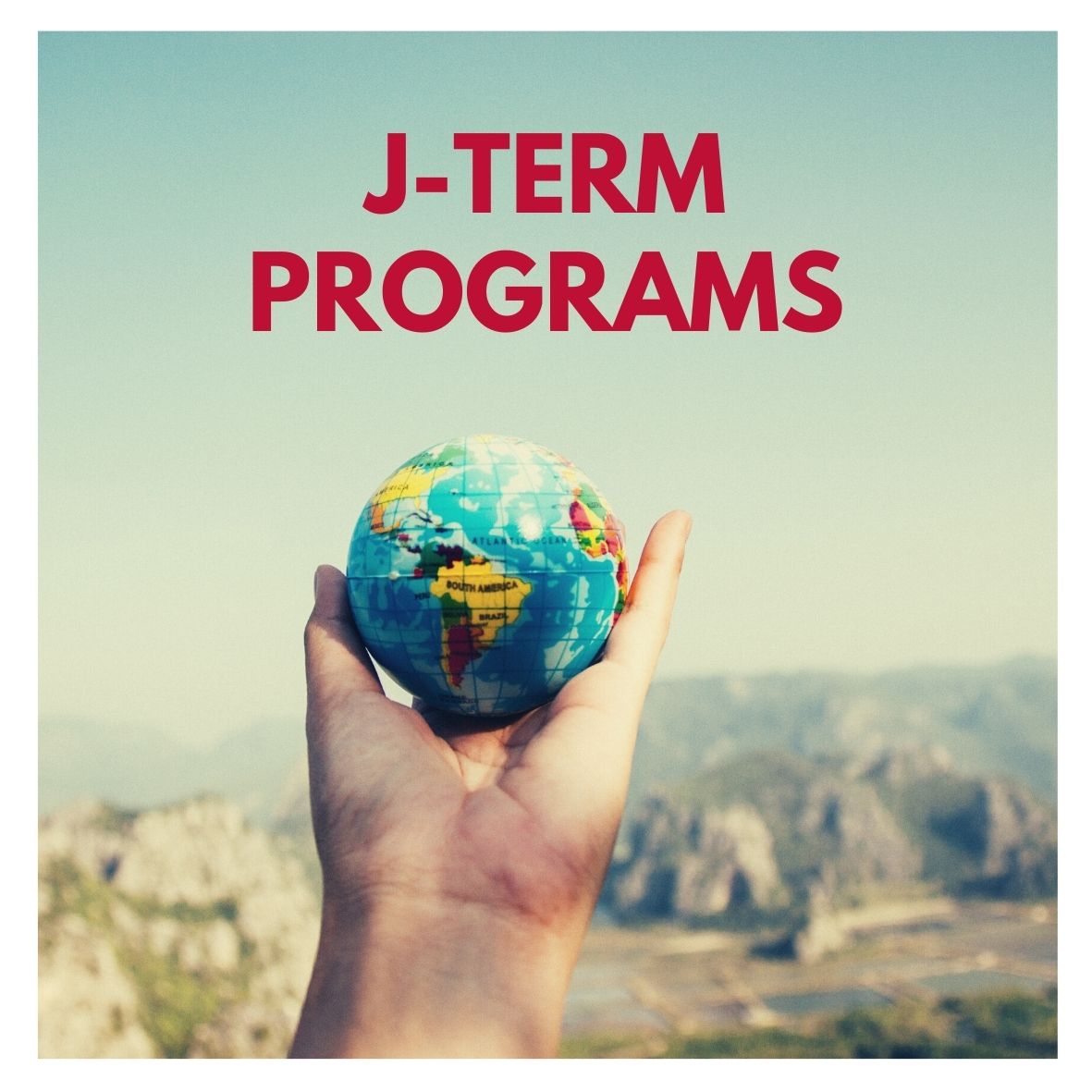 J-term programs button