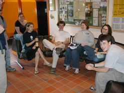 Students Relaxing
