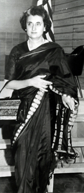 Indira Ghandi at WSC-RF, 1962