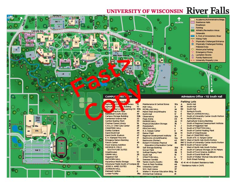 Fast Copy Campus Map