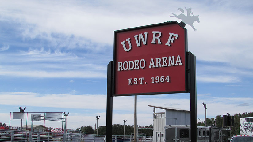 New Rodeo Sign