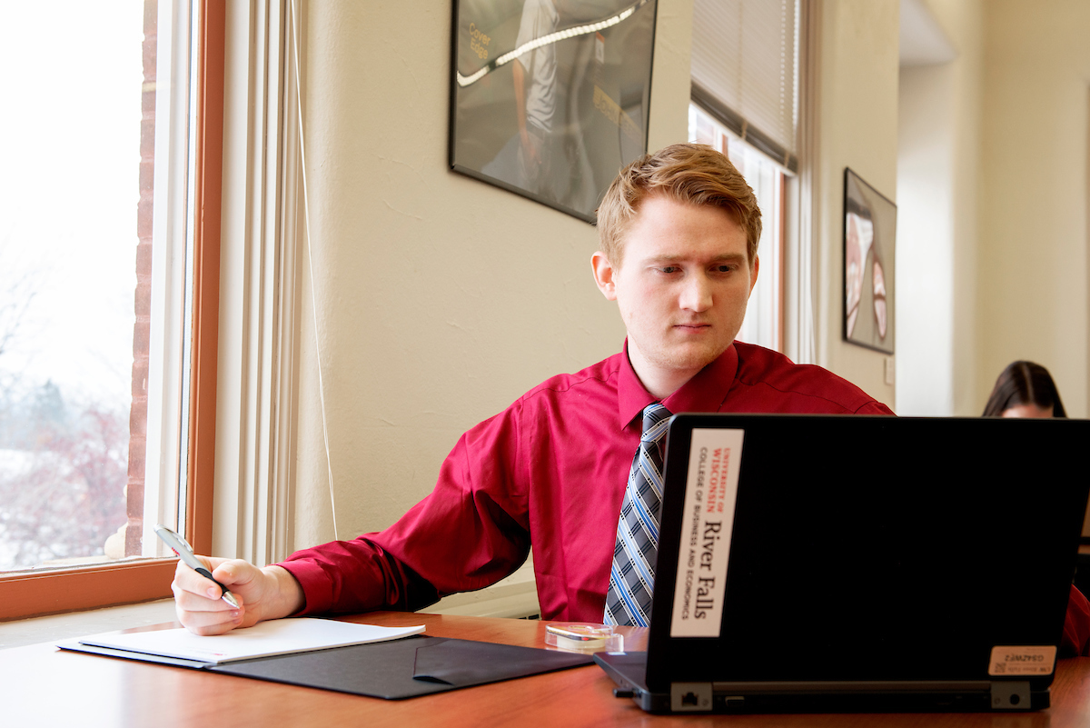 Student Studying