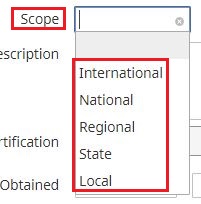 Licensures and Certifications