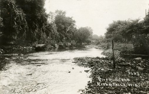 The Kinnickinnic in River Falls, n.d.