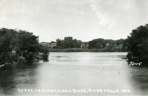 The Kinnickinnic in River Falls, n.d.