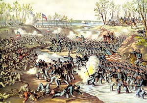 Portion of the Battle of Shiloh from