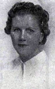Lt. R. Deloris Buckley in her nursing uniform, from a Spring Valley Sun publication