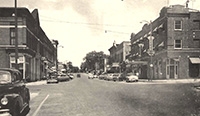 Downtown Hudson, ca. 1951.