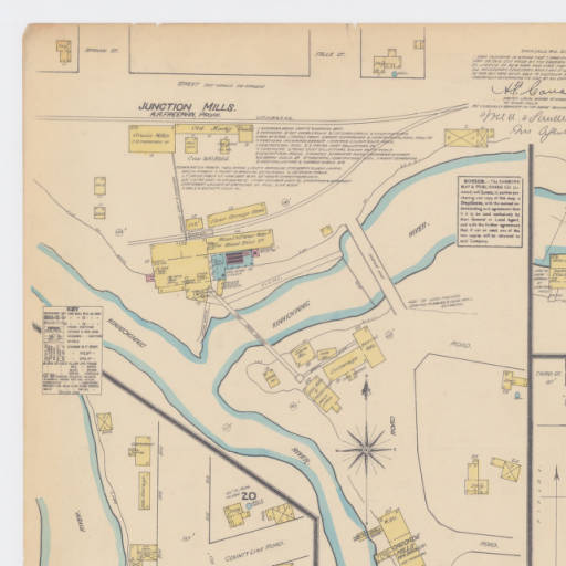 1884 Sanborn Map of River Falls, page 1