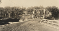 Bridge over Willow River, undated.