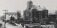Balsam Lake Courthouse, ca. 1918.