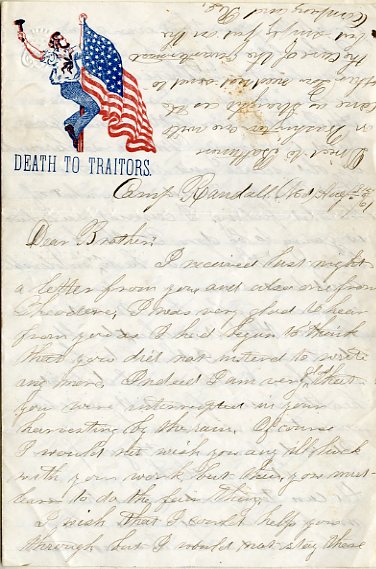Flint letter 1861-8-18