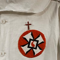 Ku Klux Klan regalia from Northwest Wis., 1920s