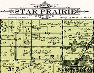 St Croix County Plat Map Maps | University Of Wisconsin River Falls