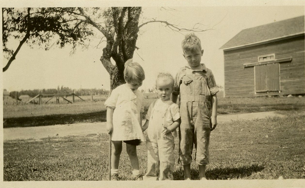 Afdahl kids, circa 1933