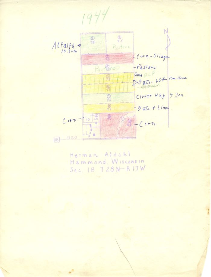 1943 conservation plan for 1944