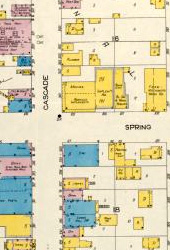 Sanborn map of Osceola from 1926