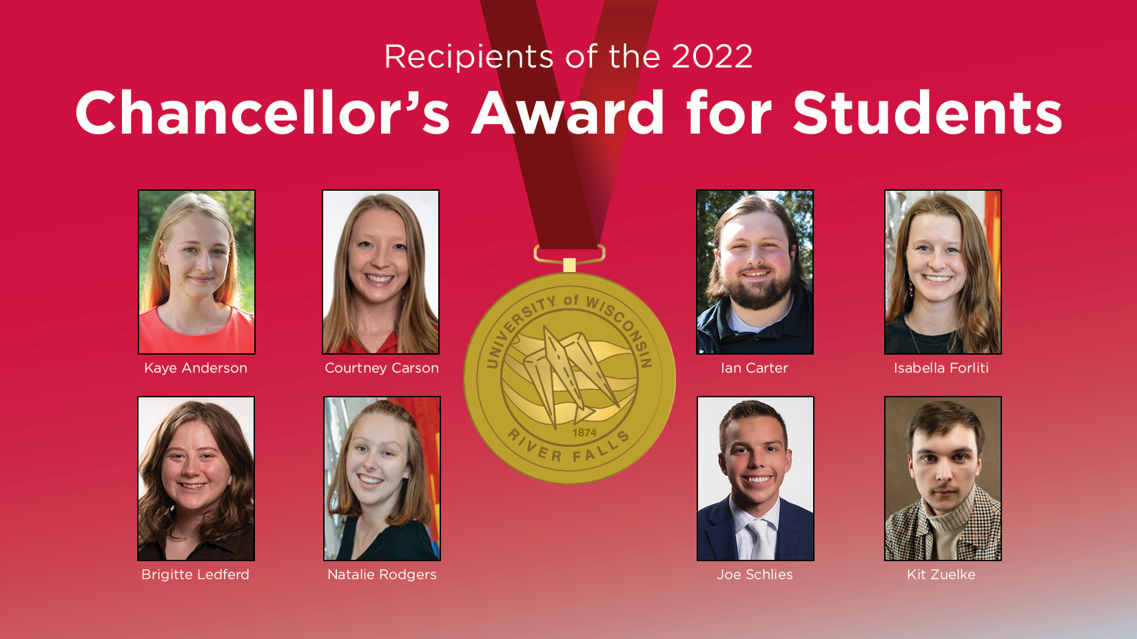 2022 Chancellor's Award for Students 