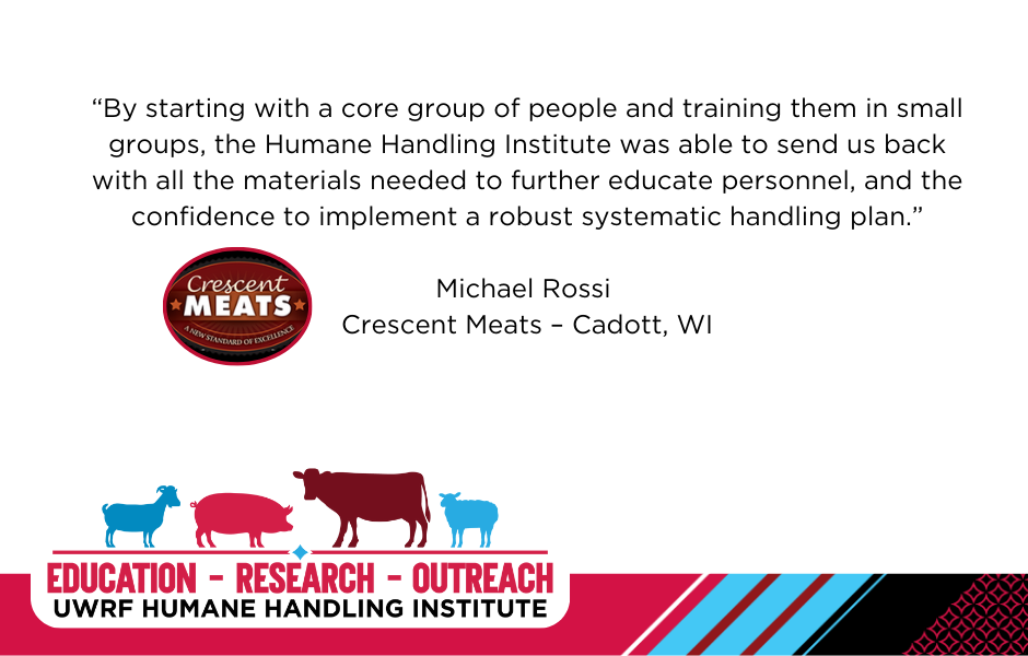 Humane Handling Institute Quote 1