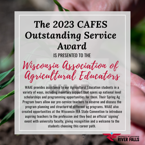 2023 Outstanding Service Award