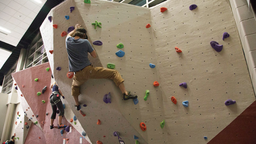 Climbing Wall University Of Wisconsin River Falls