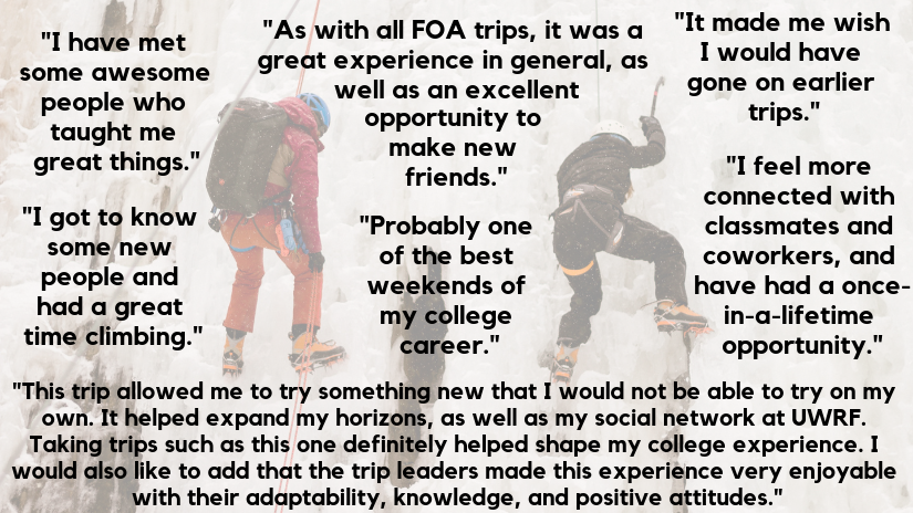 FOA trip testimonials