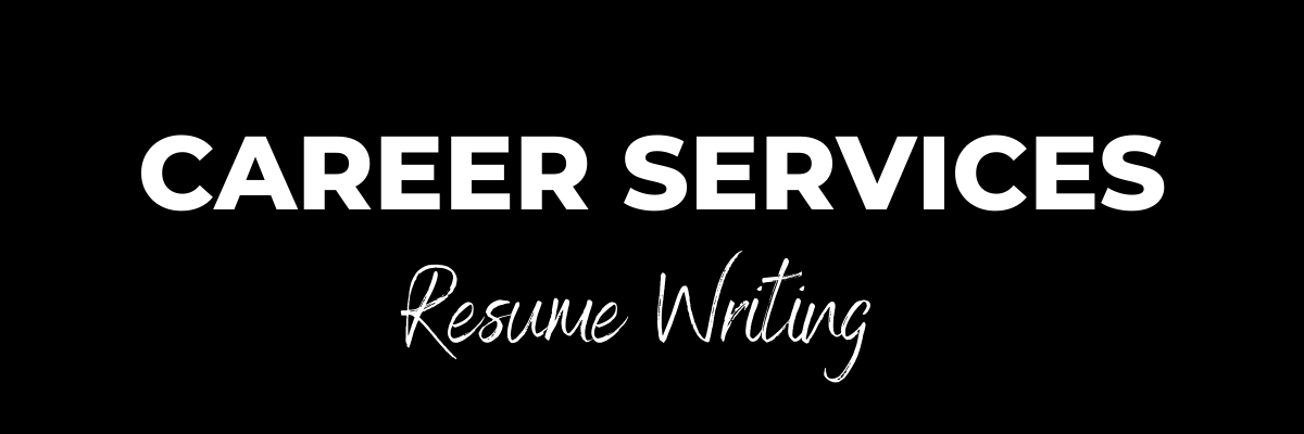Resume Writing Banner