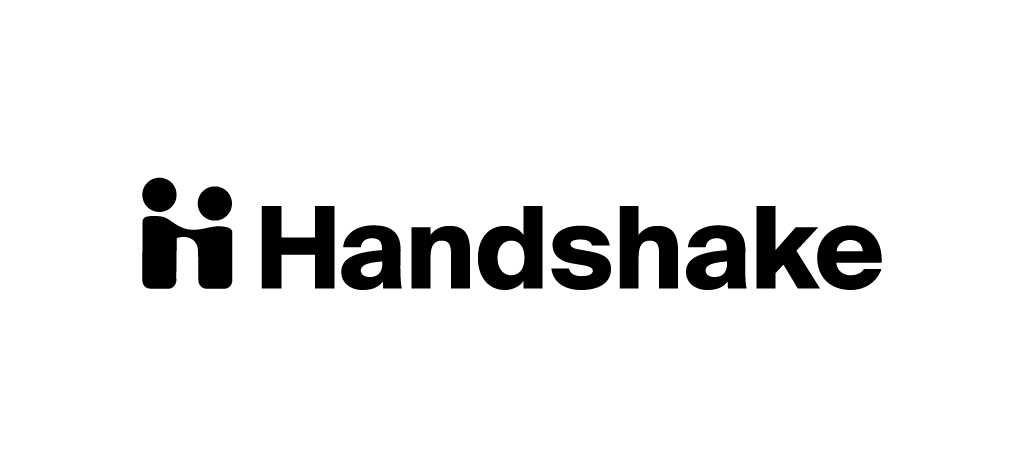 handshake logo dark