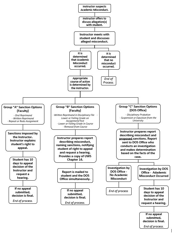 Academic Misconduct Process - Flow Charts