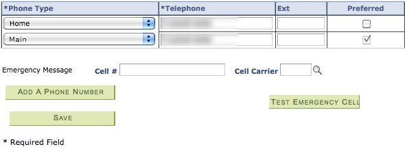 eSIS Telephone Information