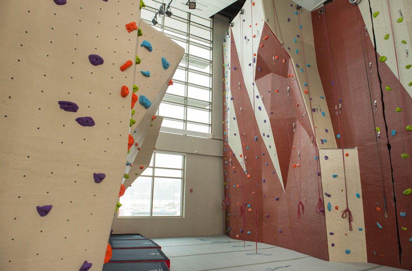 Falcon Center Climbing Wall