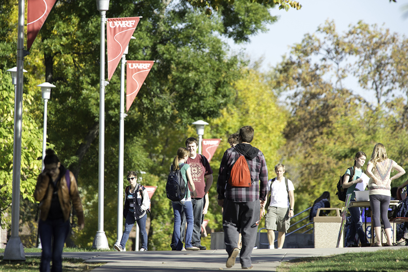 Fall view of campus