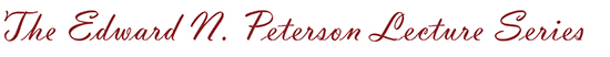 Peterson lecture logo
