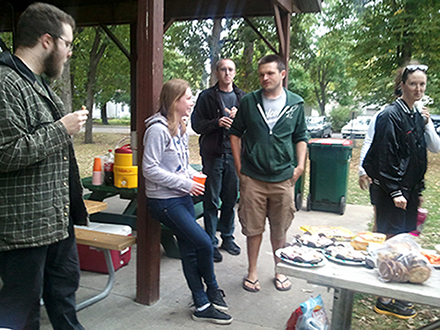 Fall picnic at Glen Park