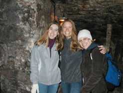 Students In Underground Chamber