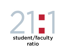 student to faculty ratio