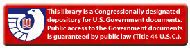Congressionally Designated Federal Depository Library 