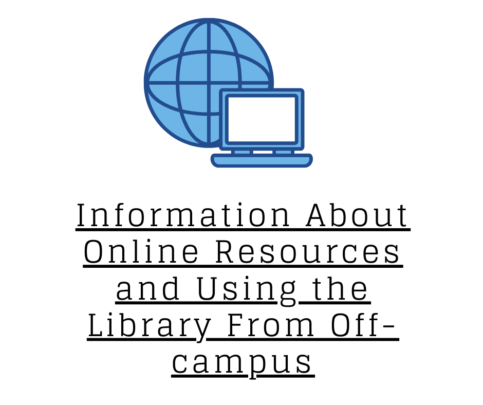 Online Resources Off-Campus