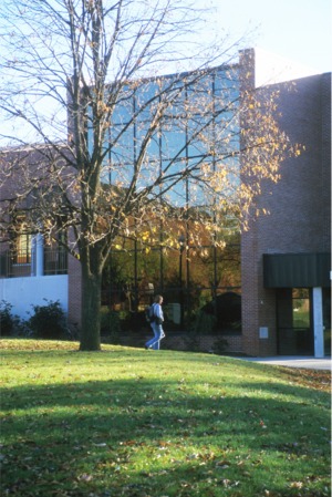 Southwest Side of Chalmer Davee Library