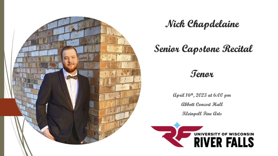 Chapdelaine Senior Recital 2023