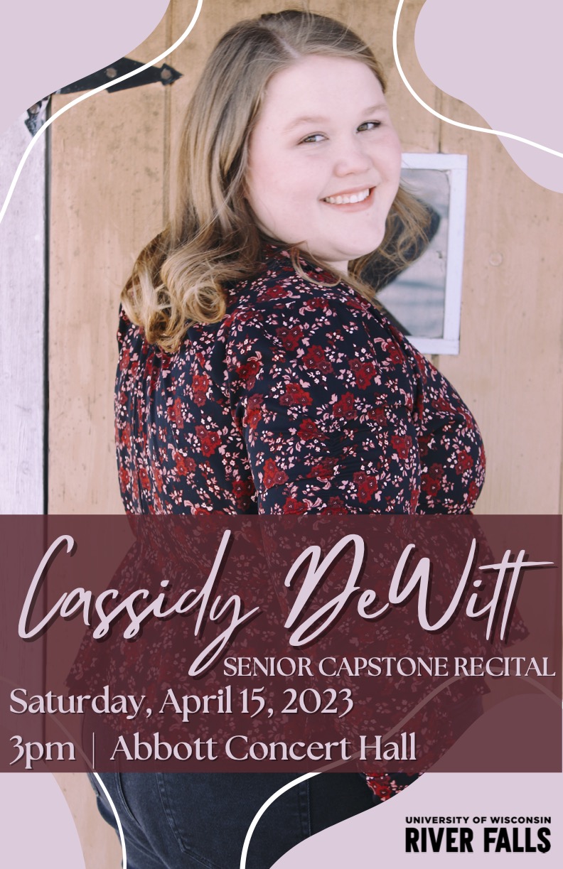 DeWitt Recital Poster 2023