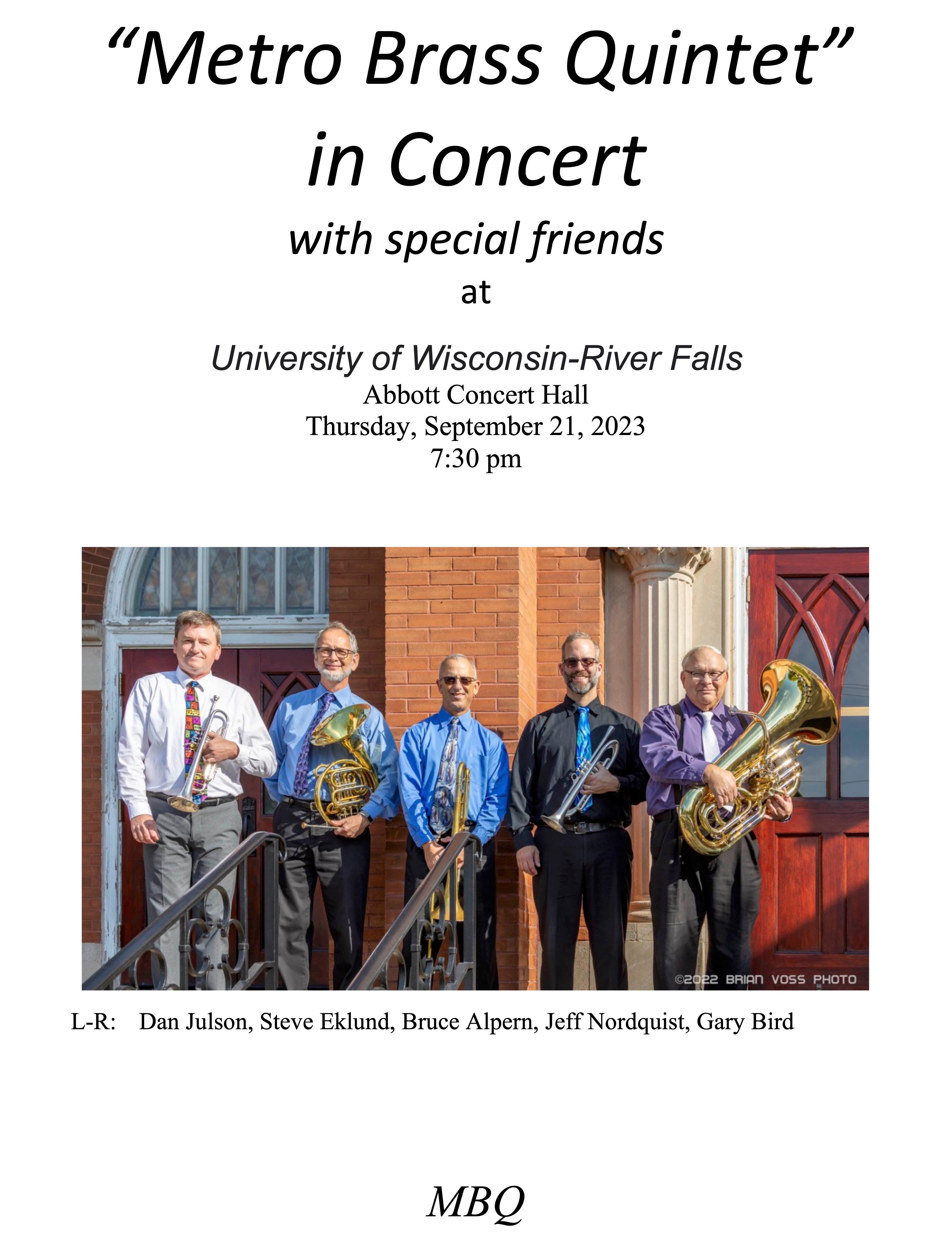 Metro Brass Quintet 2023